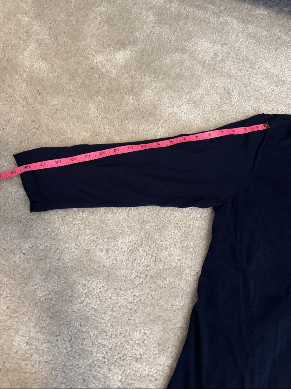 Chico's Midnight Blue Open Cardigan - Picture 8 of 8